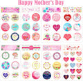 Mothers Day Stickers, Happy Mother's Day Labels Stickers by SWARKOL