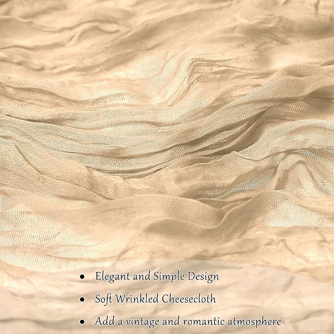 Cheesecloth Table Runner 10FT - Image 5