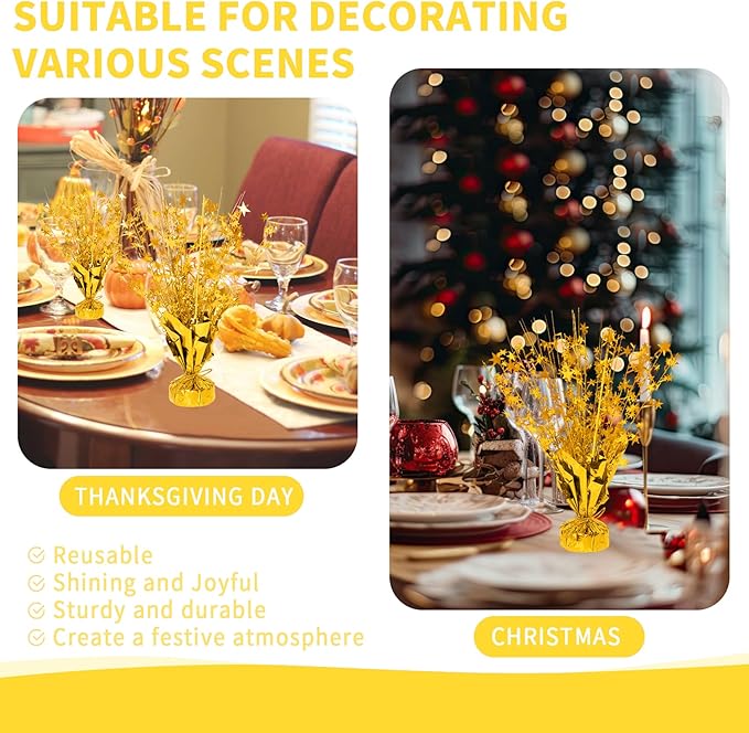 6 Pack Star Table Centerpieces for Party, Birthday Table Decorations for Kids - Image 6