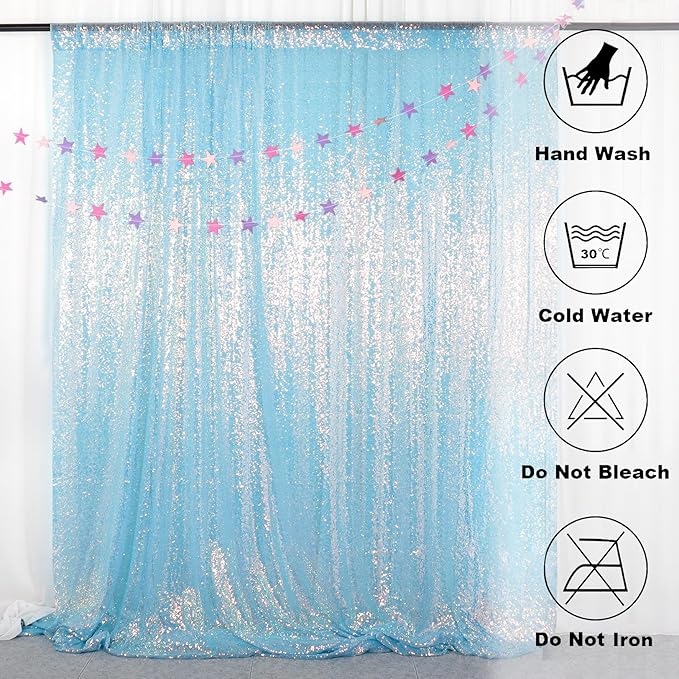 ShinyBeauty Aqua Photo Backdrop - Image 7