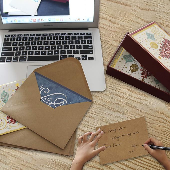 100 Qty 5.25 x 7.25 inches Printable A7 Invitation Envelopes & 100 Qty Flat - Image 6