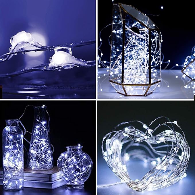 ZNYCYE Fairy Lights Battery Operated, 24 Packs 9.8FT 30LEDs+ 6 Replacement - Image 7