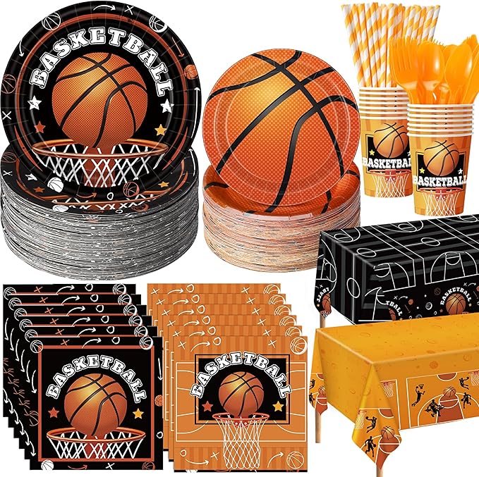452 Pcs Basketball Party Decorations by Potchen