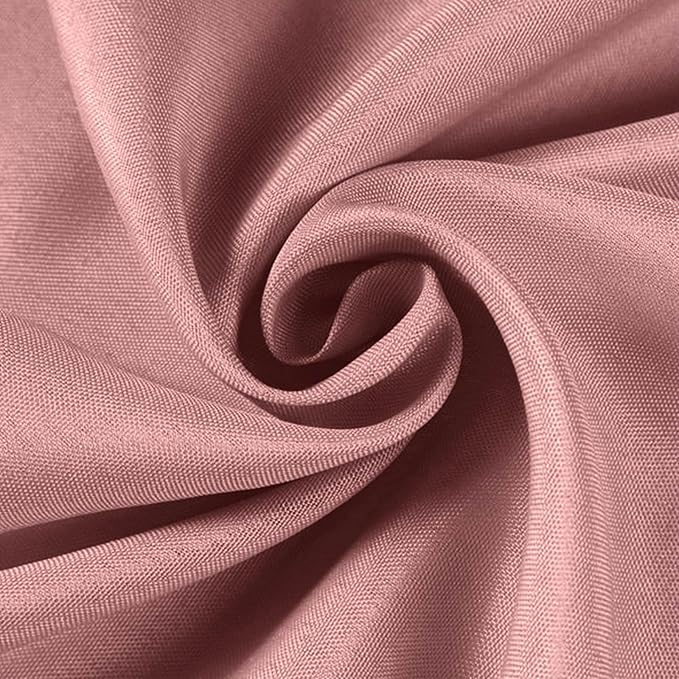 Efavormart 70" Square Linens Dusty Rose Wholesale Linens Polyester Square Linen - Image 9