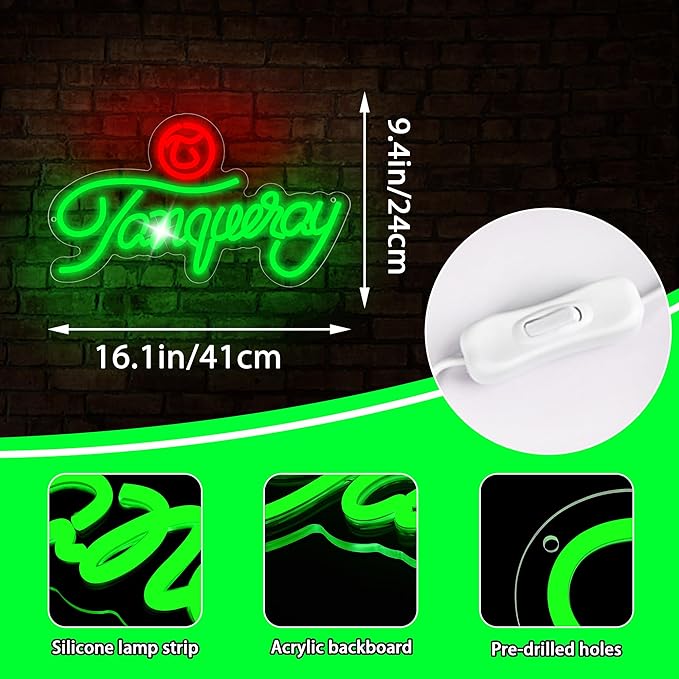 Beer Neon Sign for Wall Decor Bar Lights for Home Bar Signs for Men Bedroom - Image 3