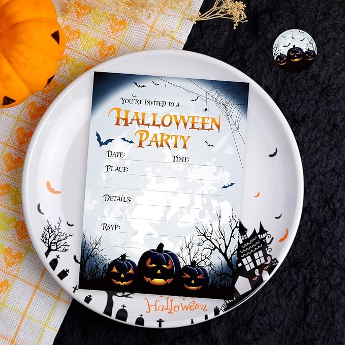 20 Pack Halloween Invitations - Image 4