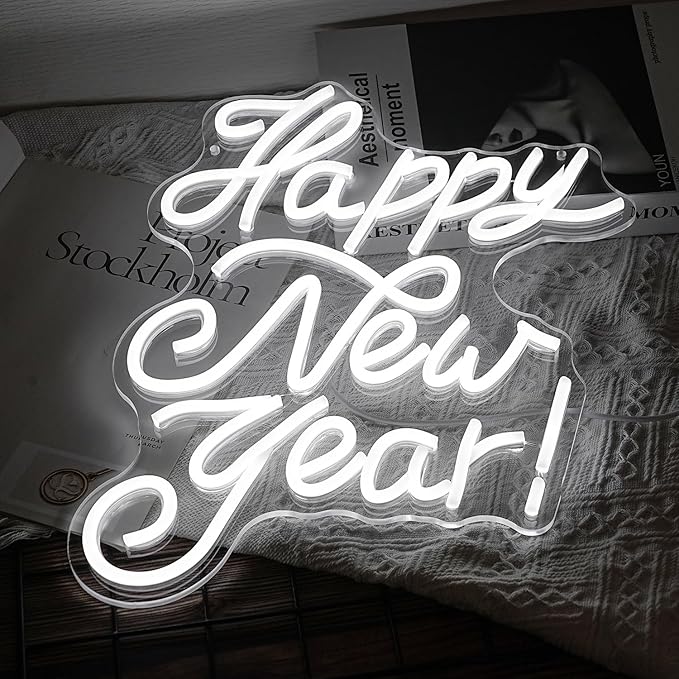 Happy New Year Neon Sign Led Spring Festival Neon Lights - Image 5