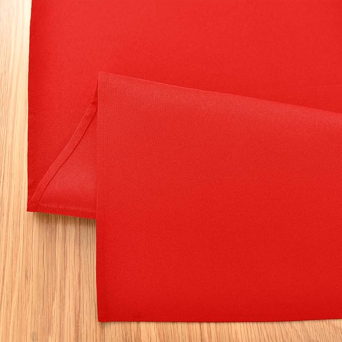 Farmhouse Red Table Runner Dining Table Runners 60 Inches Long Coffee Table - Image 3