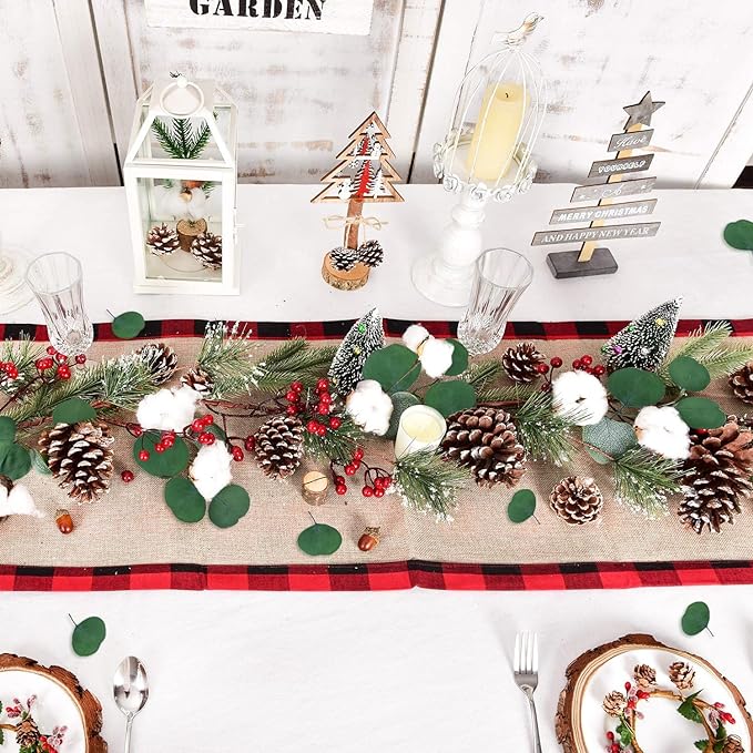 Eucalyptus Leaves, Rustic Boho Wedding Table Decor, 100% Natural Preserved - Image 6