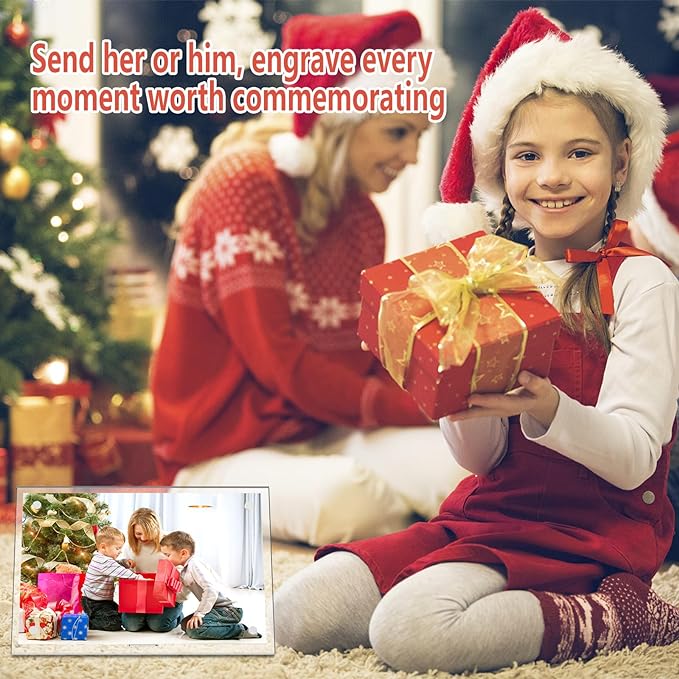 HELPLEX Picture Frames, 3 Pack 8x10 inch Acrylic Picture Frame Clear 8 x 10 - Image 4