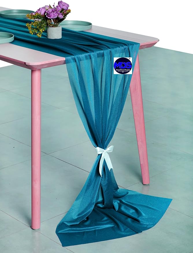 MDS Halloween Chiffon Table Runner - Image 3