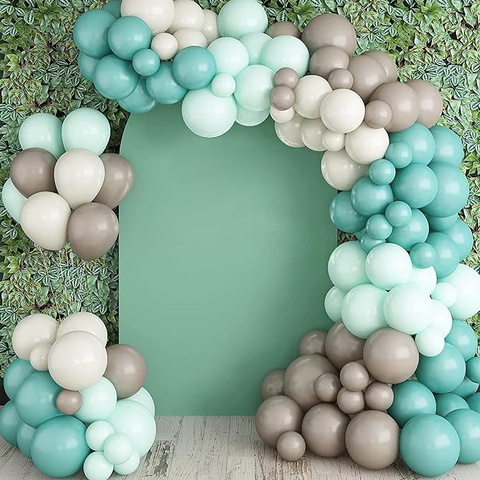 Wedding Arch Cover 6.6FT Arch Backdrop Cover Spandex Fitted Arch Cover - Image 3