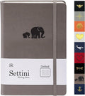 SETTINI Dotted Journal, 192 Archival-Quality Pages, QuillEase Bleed-Free Paper by Settini
