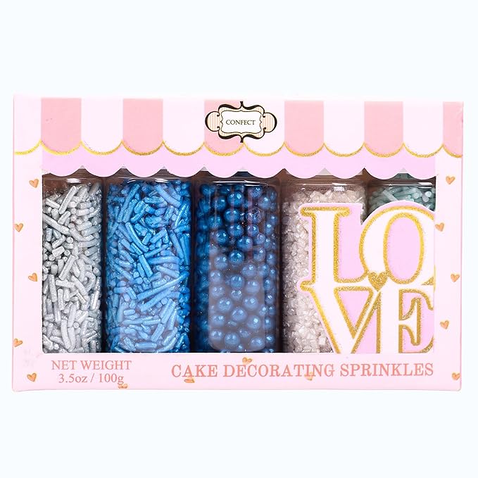 Confect Blue Sprinkles Mix – 5 Shades of Blue - Image 8