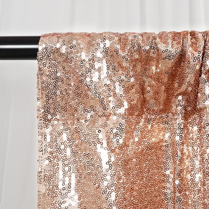 SquarePie Sequin Backdrop Curtain Not See Through Thick Glitter Background - Image 8