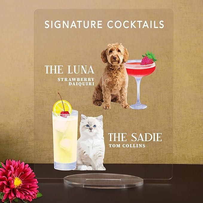 Pet Signature Drink Wedding Signs - Image 2