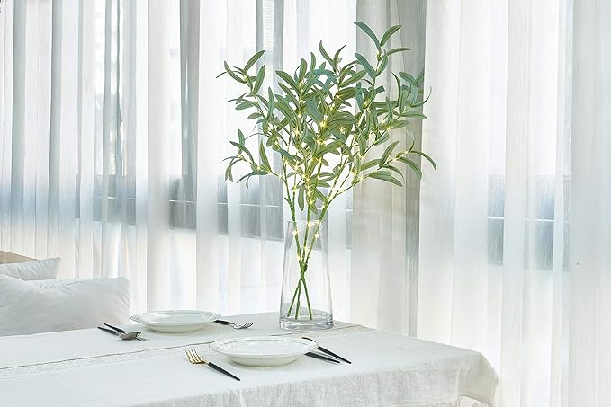 LITBLOOM Lighted Olive Branches 24IN 72 LED - Image 3