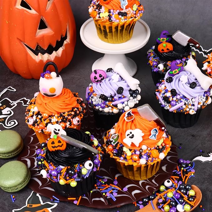 Halloween Sprinkles for Cake Decorating 7ounce Edible Bloody Candy Eyeball for - Image 5