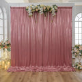 10x10ft Thick Rose Gold Glitter Backdrop Curtain Panels by Outpain