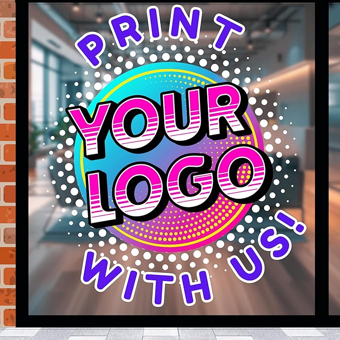Custom High Static Window Cling ║ Your Logo or Design We Print Your Static - Image 8
