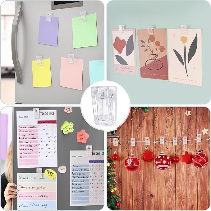 50 Pcs Self Adhesive Clips, Wall Clips - Image 7
