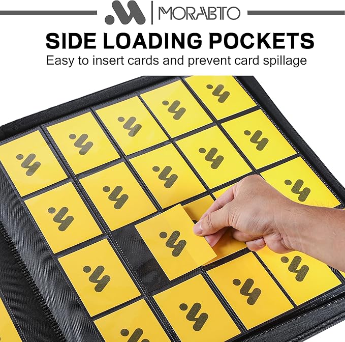 Card Binder 20 Pocket, Trading Card Binder Holds up to 2000 Cards - Image 4