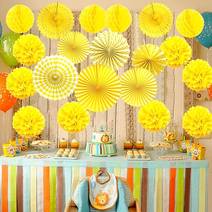 ZERODECO Party Decoration, Garlands String Polka Dot and Triangle Bunting Flags - Image 7