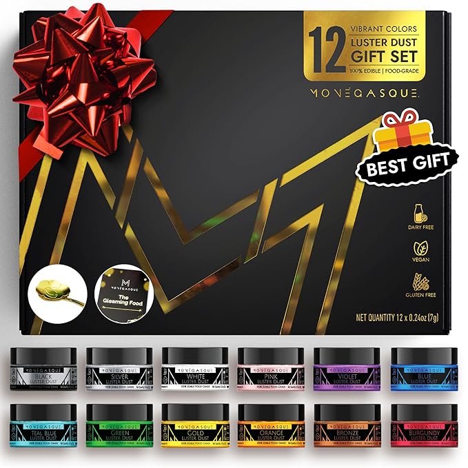 MONÉGASQUE Luster Dust Edible Glitter by MON%C3%89GASQUE