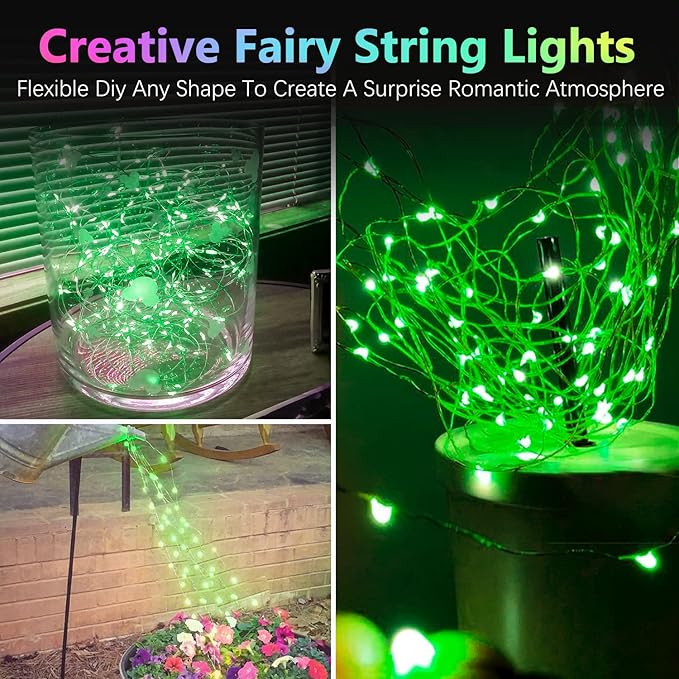 4 Pack 20FT 60LED Halloween Battery Operated Fairy Lights - Image 5