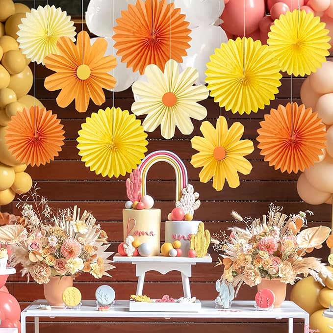 11PCS Paper Flowers Decorations - Image 7