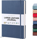 BEECHMORE BOOKS Lined Journal Notebook, 8.5 x 11.5 inch, A4 160 Lined Pages by BeechmoreBooks