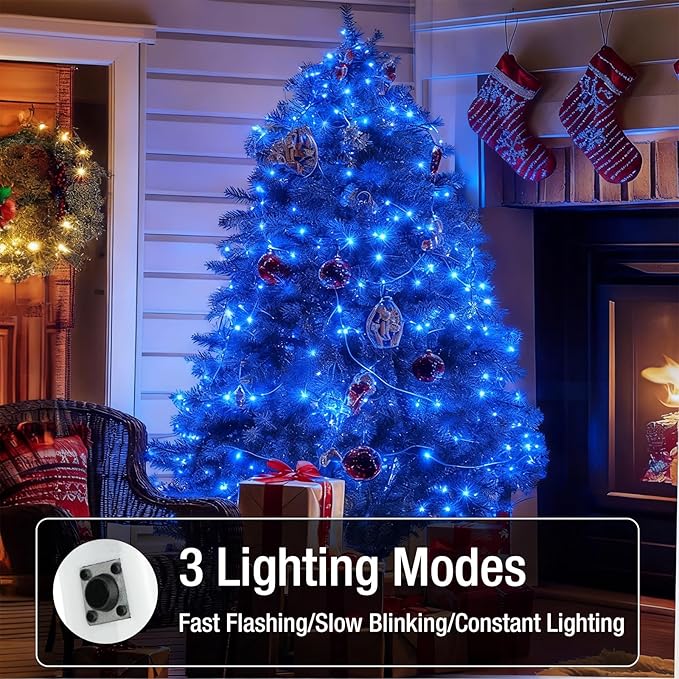 6 Pack Fairy Lights Battery Operated - 7ft 20 Led Twinkle Lights 3 Modes - Image 2