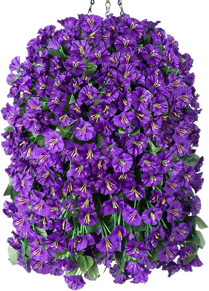 Artificial Faux Hanging Flowers Plants Basket by HyeFloraartificialflowers