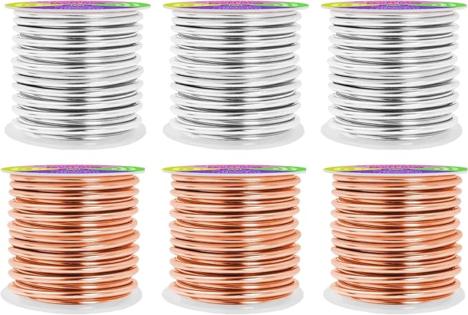Mandala Crafts 8 Gauge Anodized Aluminum Craft Wire by MandalaCrafts