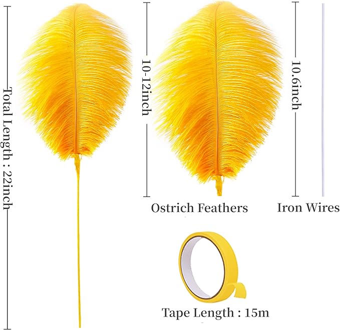 Holmgren Ostrich Feather for Centerpieces - Image 3