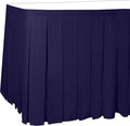 Ultimate Textile Pleat Polyester Fabric Table Skirt by UltimateTextile