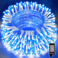 LAMPHOME 66ft Christmas Decorative Mini Lights, 200 LED Transparent Wire Fairy by ULL