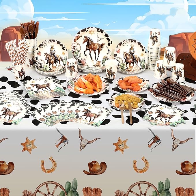 452 Pcs Western Birthday Party Decorations - Image 4