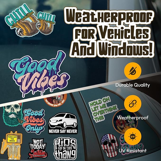 Large Custom Vinyl Decals – Full Color Personalized Sticker Decals Printing | - Image 6