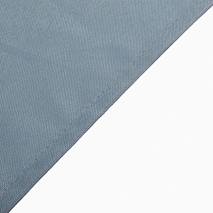 Efavormart 54x54 Dusty Blue Wholesale Linens Seamless Polyester Square Linen - Image 9