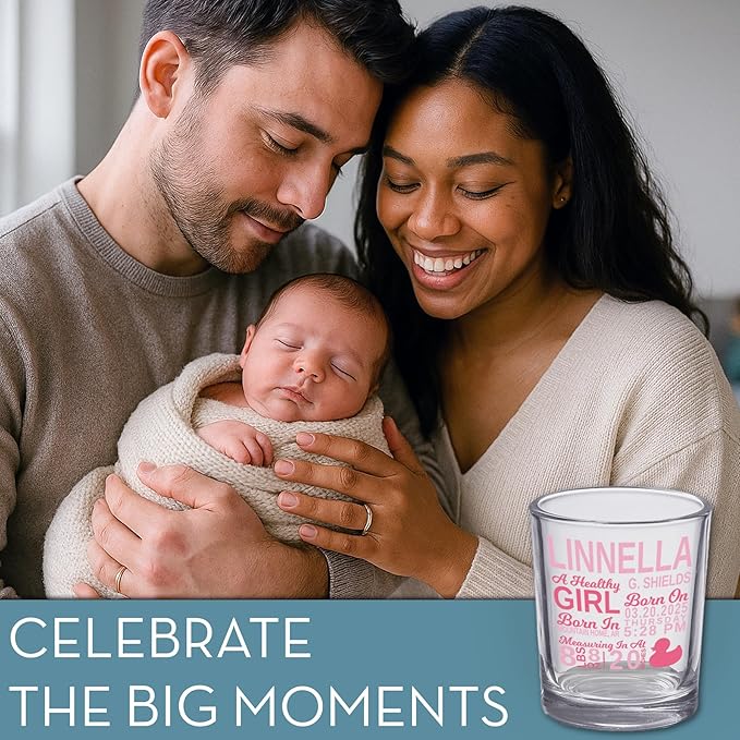 1pk Personalized Printed Photo 2.5oz Shot Glass - Image 5