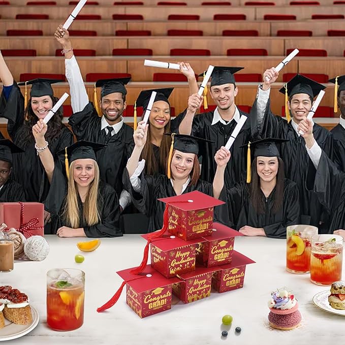 COTOPHER 36 Pack Mini Graduation Cap Gift Boxes - Image 5