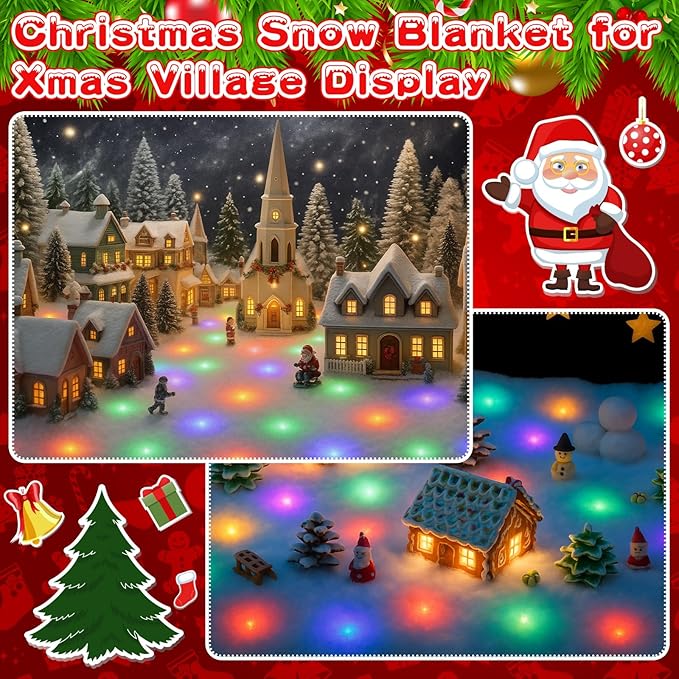 VIHOSE Christmas Snow Blanket - Image 7