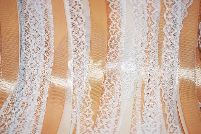 Kingsnow 100 Pieces Champagne Ribbon Wedding Wands Send Off Idea Ceremony Exit - Image 3