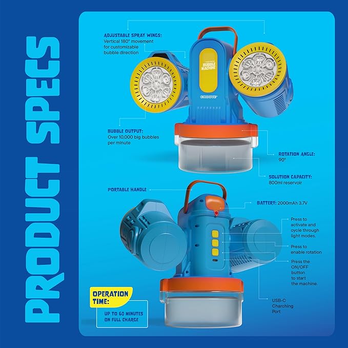 Croove Rechargeable Bubble Machine - Image 3
