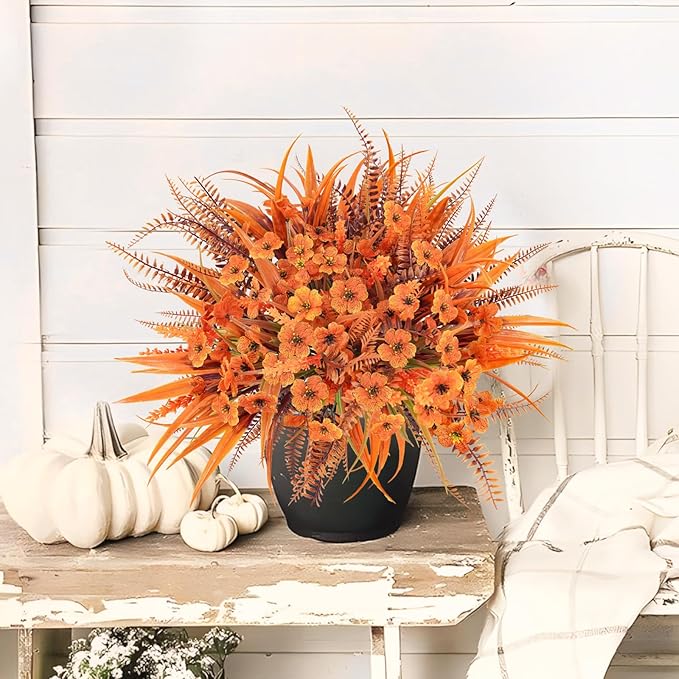 Faux Fall Flowers Outdoor - Image 10