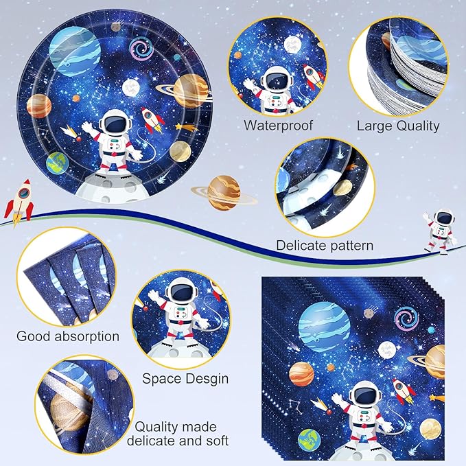 452 Pcs Space Birthday Party Decorations - Image 3