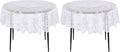 Juvale Round Lace Tablecloth by Juvale