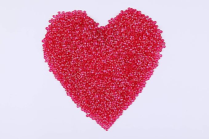 10000 pcs/Pack Wedding Table Scatter Confetti Crystals Acrylic Diamonds Vase - Image 2