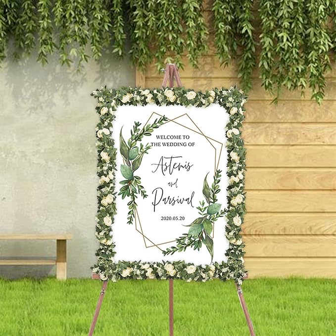 MAKHOT 2PCS Eucalyptus Garland, 6.6Ft Artificial Greenery Garlands Flower Decor - Image 7
